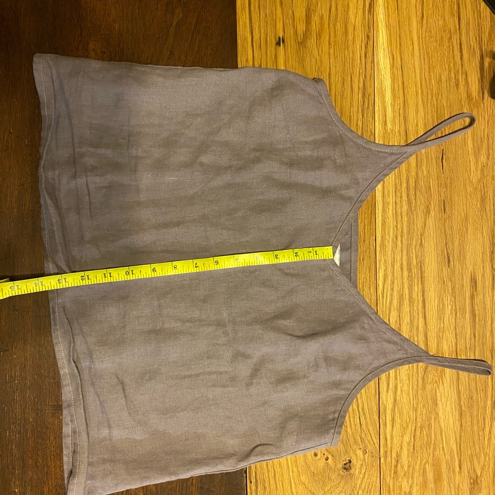 Not perfect linen, SORRENTO cami linen top. - Picture 5 of 8